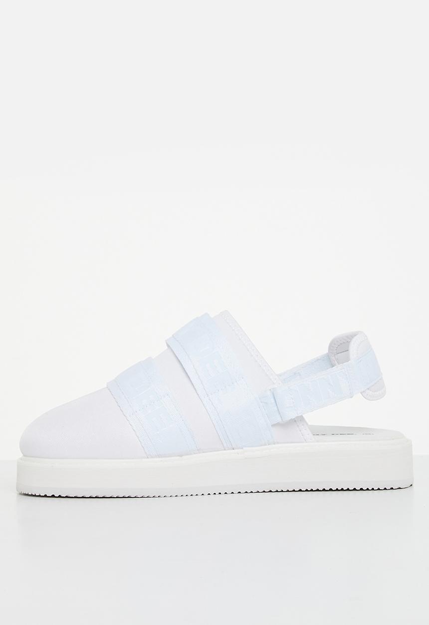 Jonathan D - J james nylon mule - white