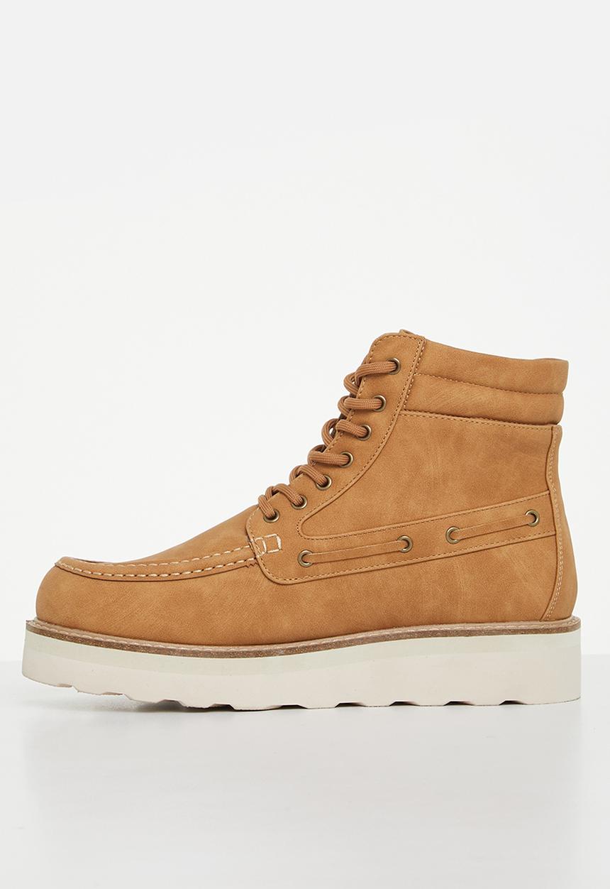 Jonathan D - J dax nubuck boot - tan