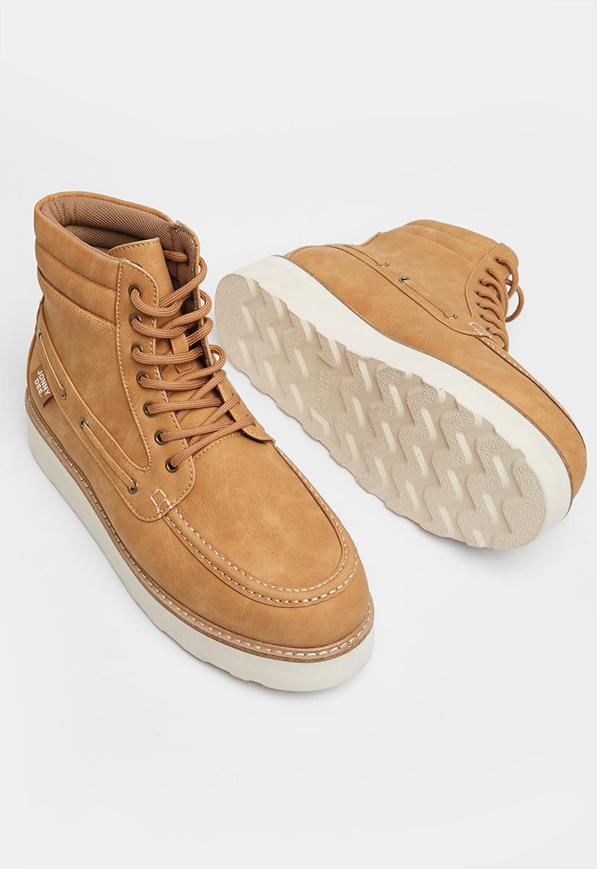 J dax nubuck boot - tan