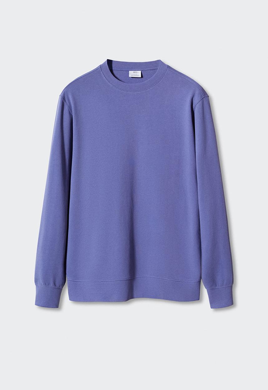 MANGO - Sweatshirt nole - mid purple