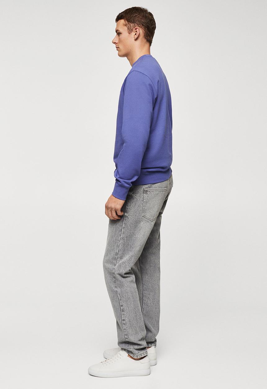 MANGO - Sweatshirt nole - mid purple