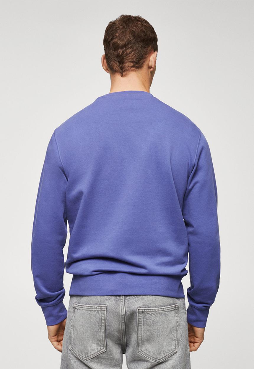 MANGO - Sweatshirt nole - mid purple