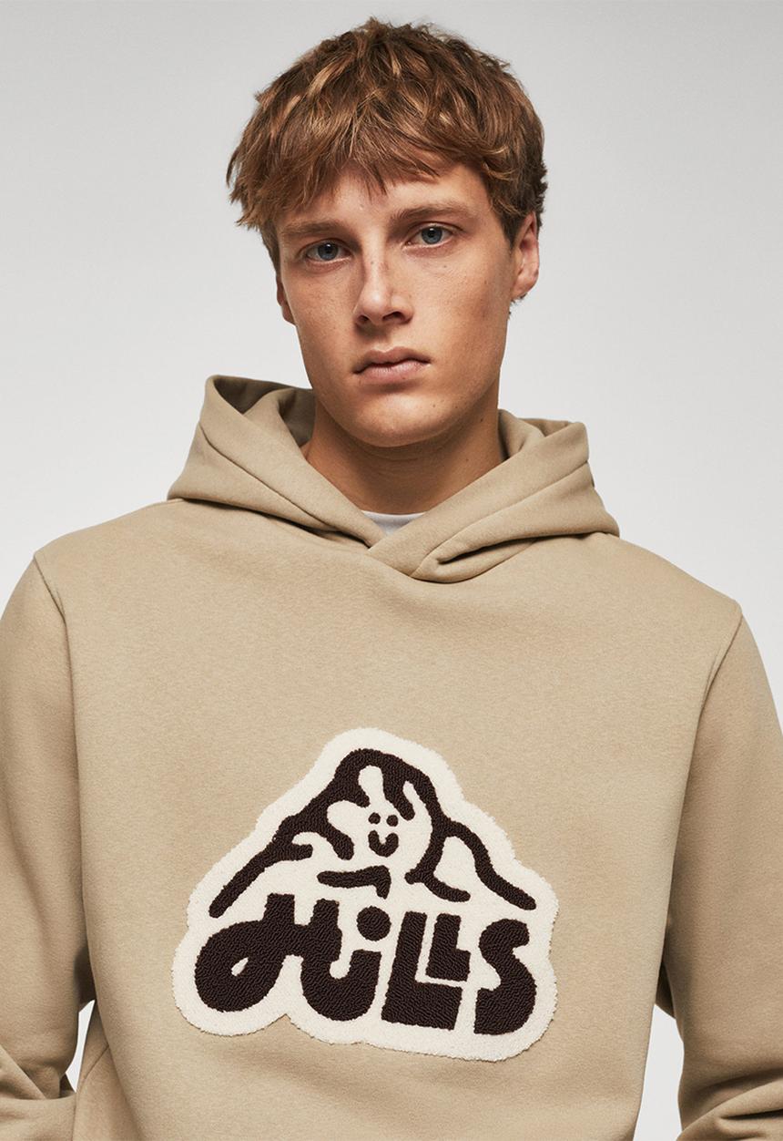 MANGO - Hills sweatshirt skih - brown