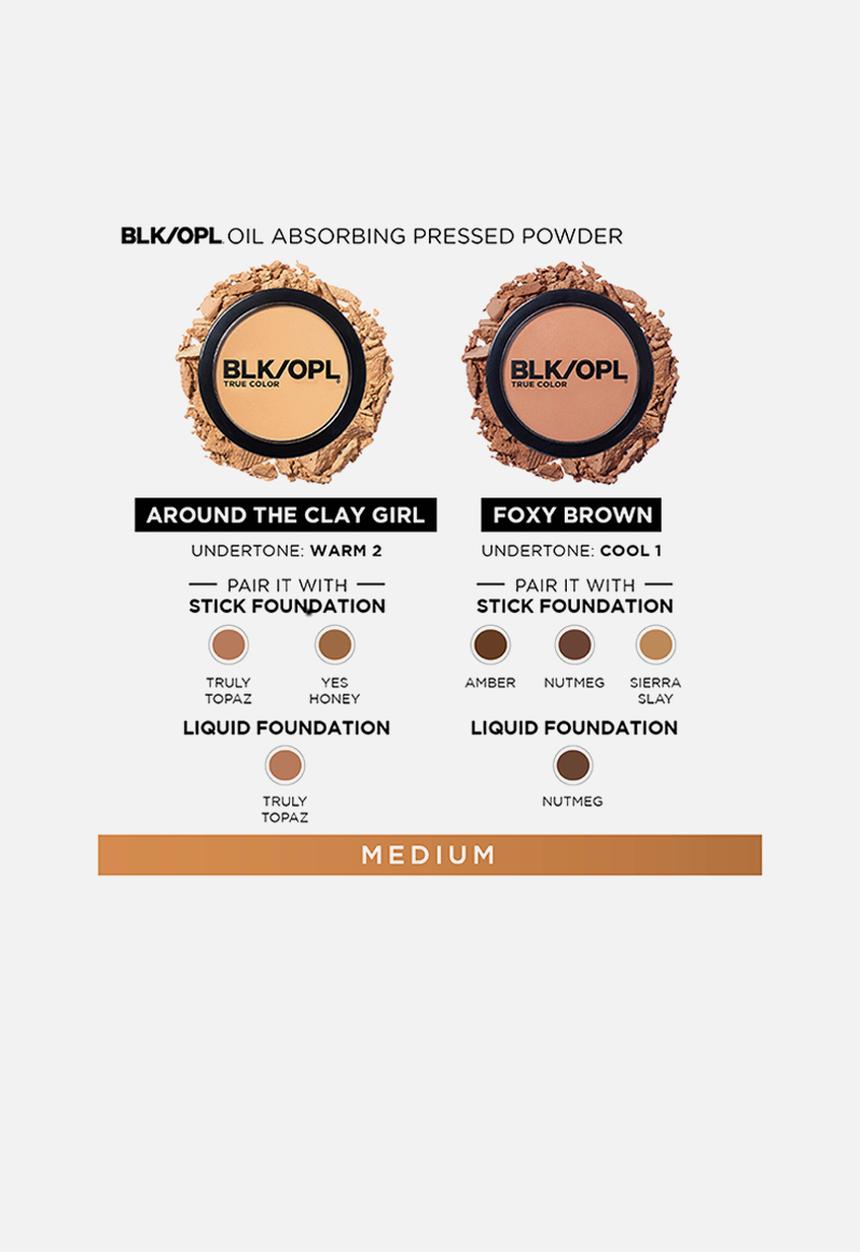 Black Opal - Oil Absorbing Pressed Powder - Marvelous Maple