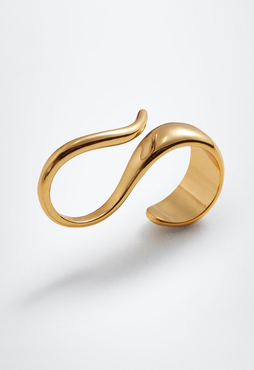 MANGO - Metal ring - gold
