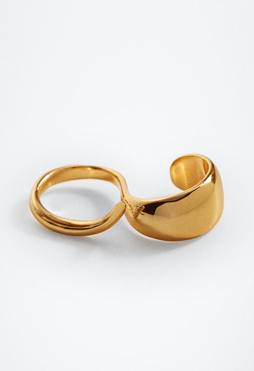 MANGO - Metal ring - gold