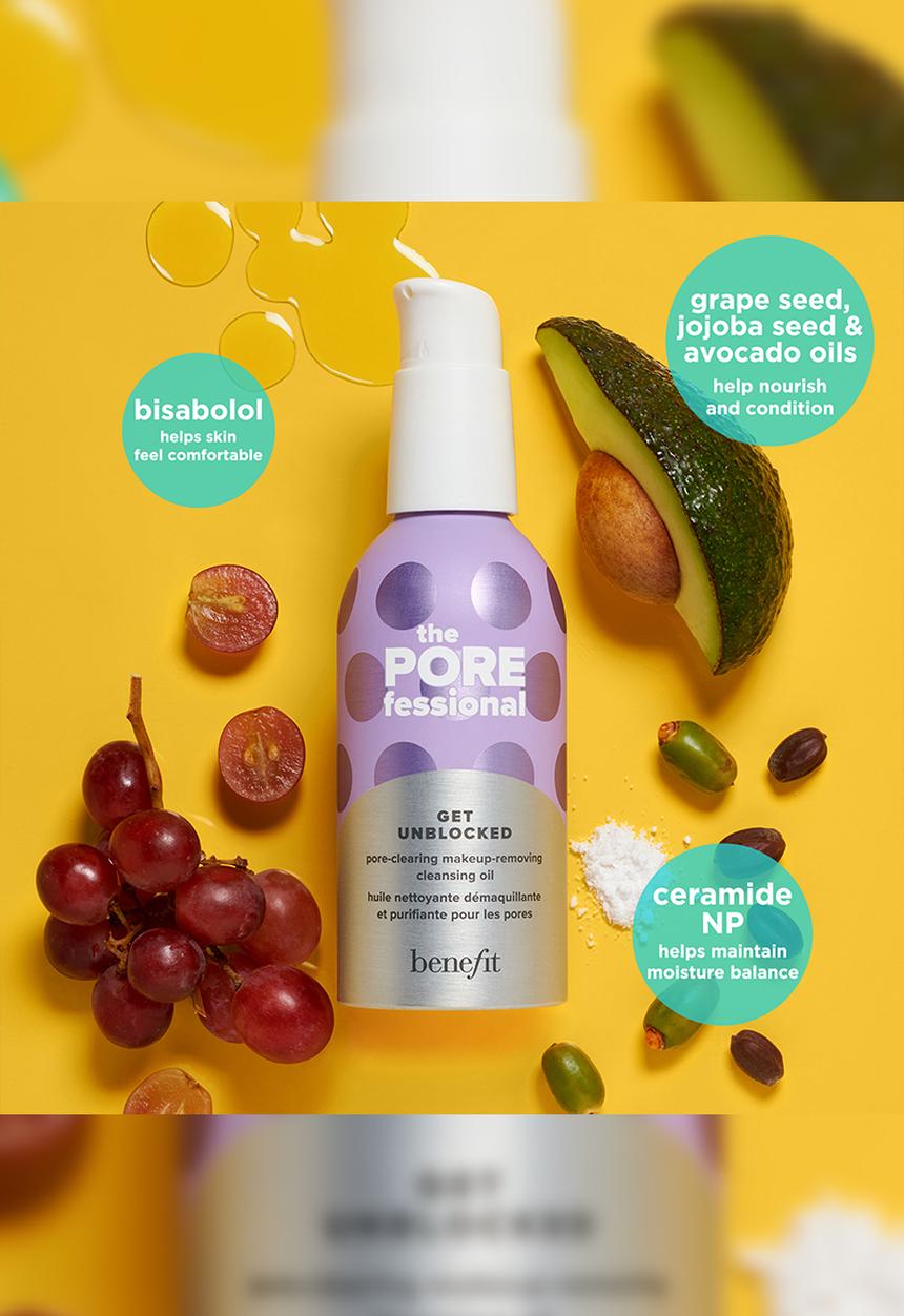 Benefit Cosmetics - The POREfessional Get Unblocked Makeup-Removing Cleansing Oil