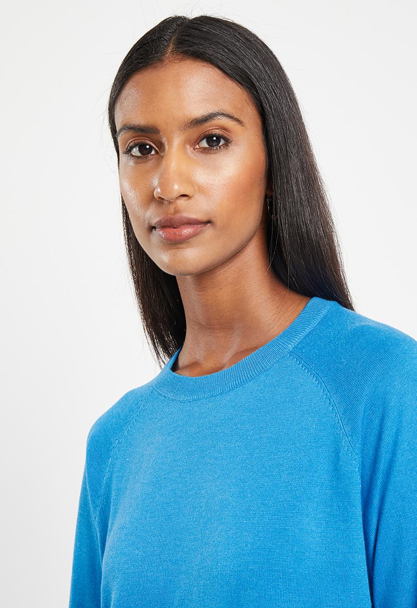 MANGO - Sweater lucca3 - medium blue