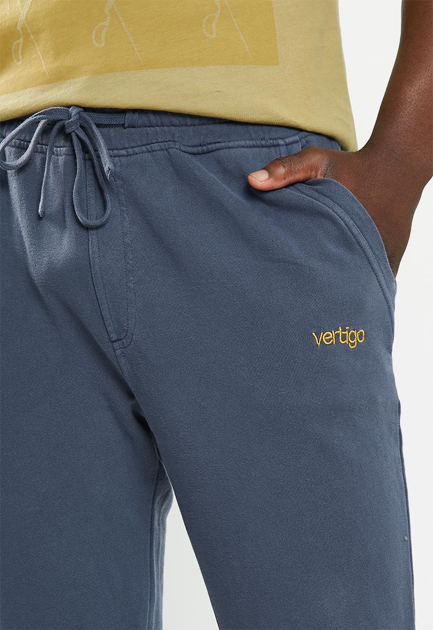 Vertigo - Mens vertigo core fleece jogger - mood indigo