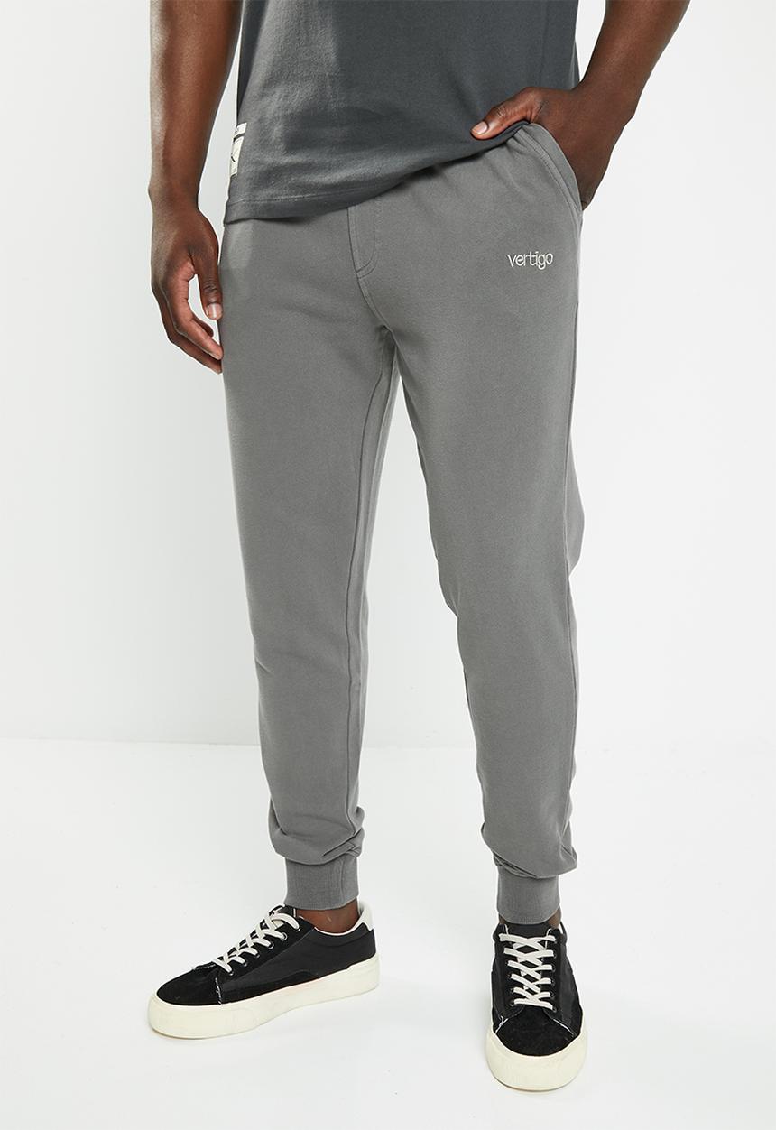 Vertigo - Mens vertigo core fleece jogger - castle rock