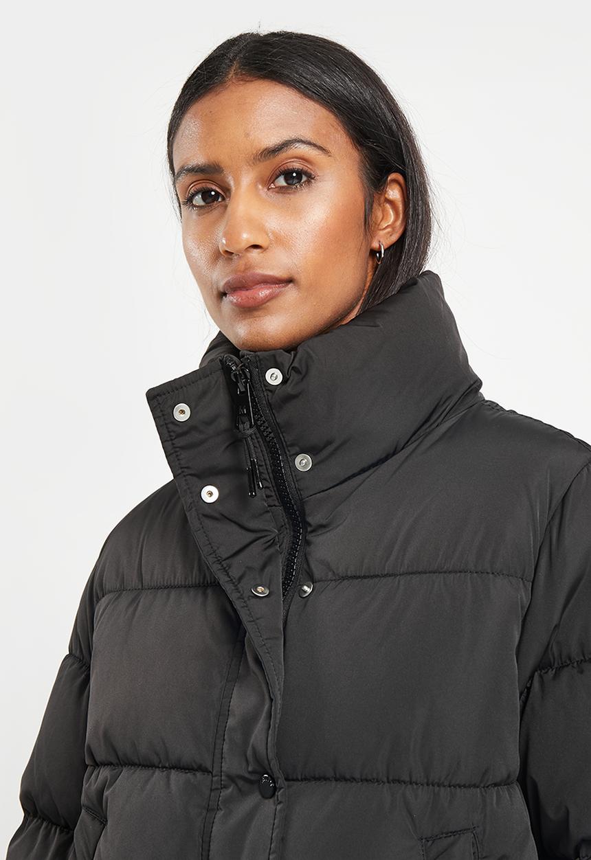 MANGO - Anorak anita - black