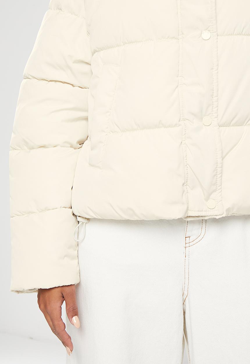 MANGO - Anorak anita - natural