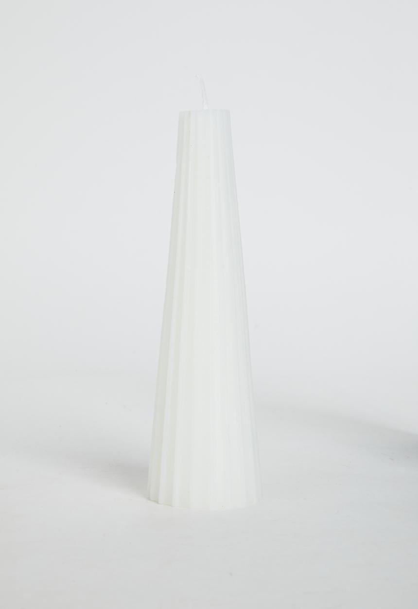 Okra Candle - Gear candle - snow