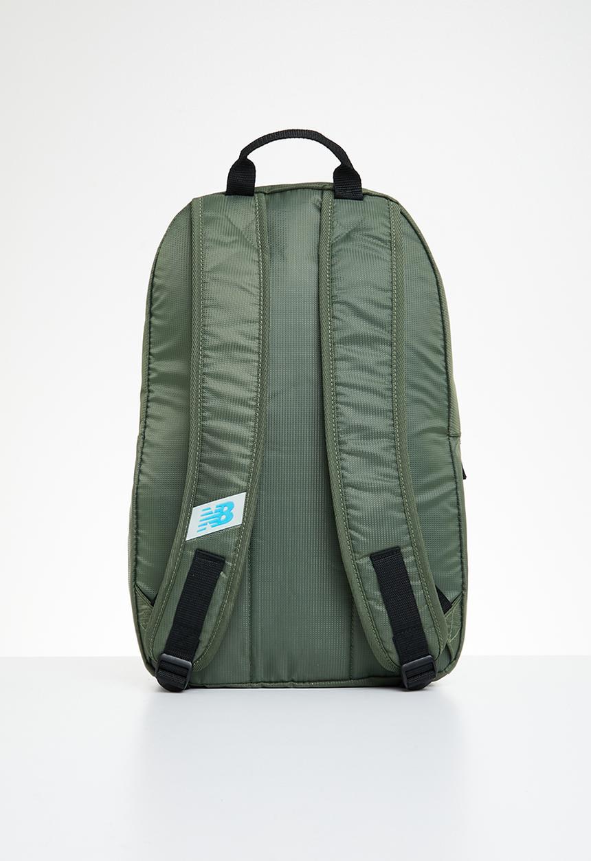 New Balance  - Opp core backpack - deep olive green