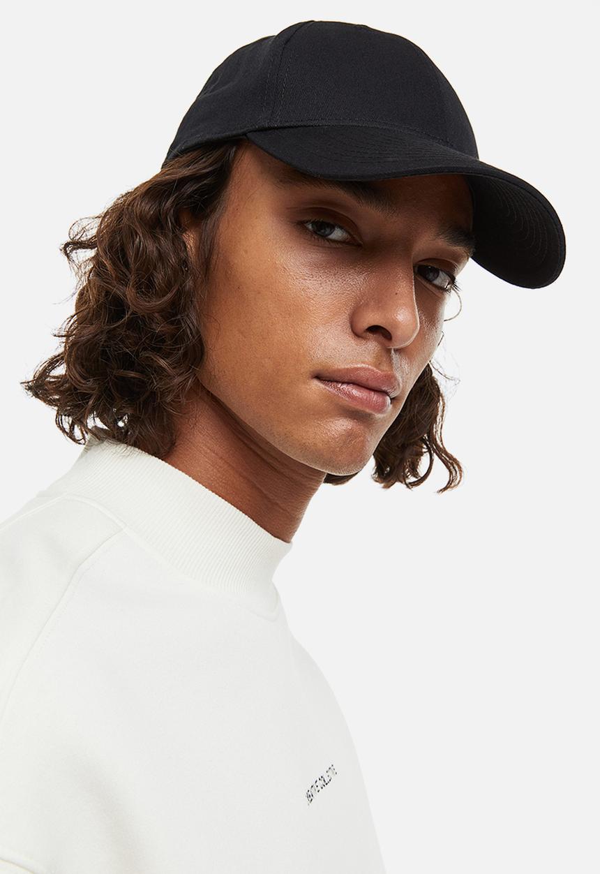 H&M - Cotton twill cap - black