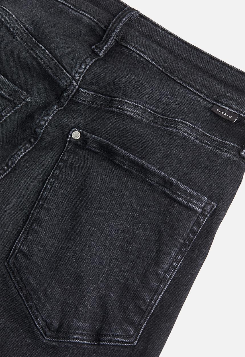 H&M - True to you skinny high jeans - black