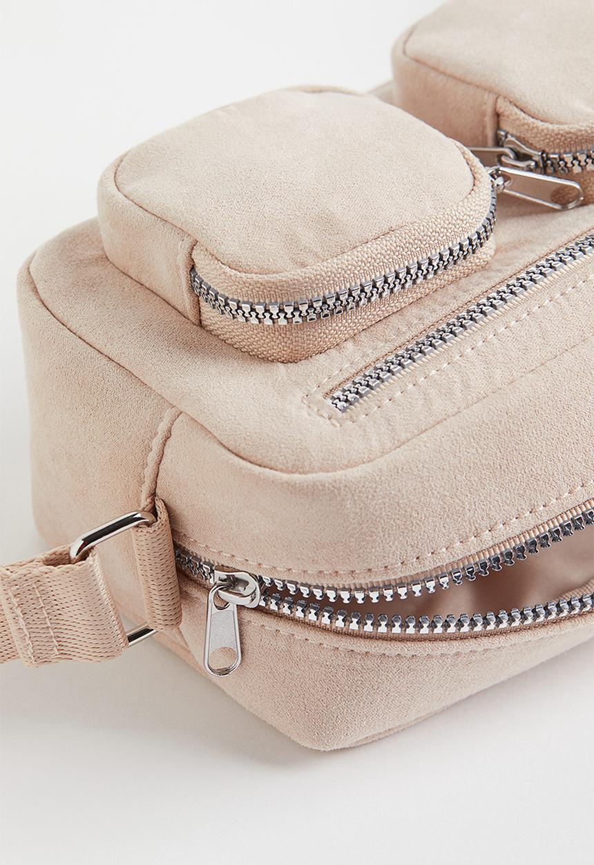 H&M - Small shoulder bag - light beige