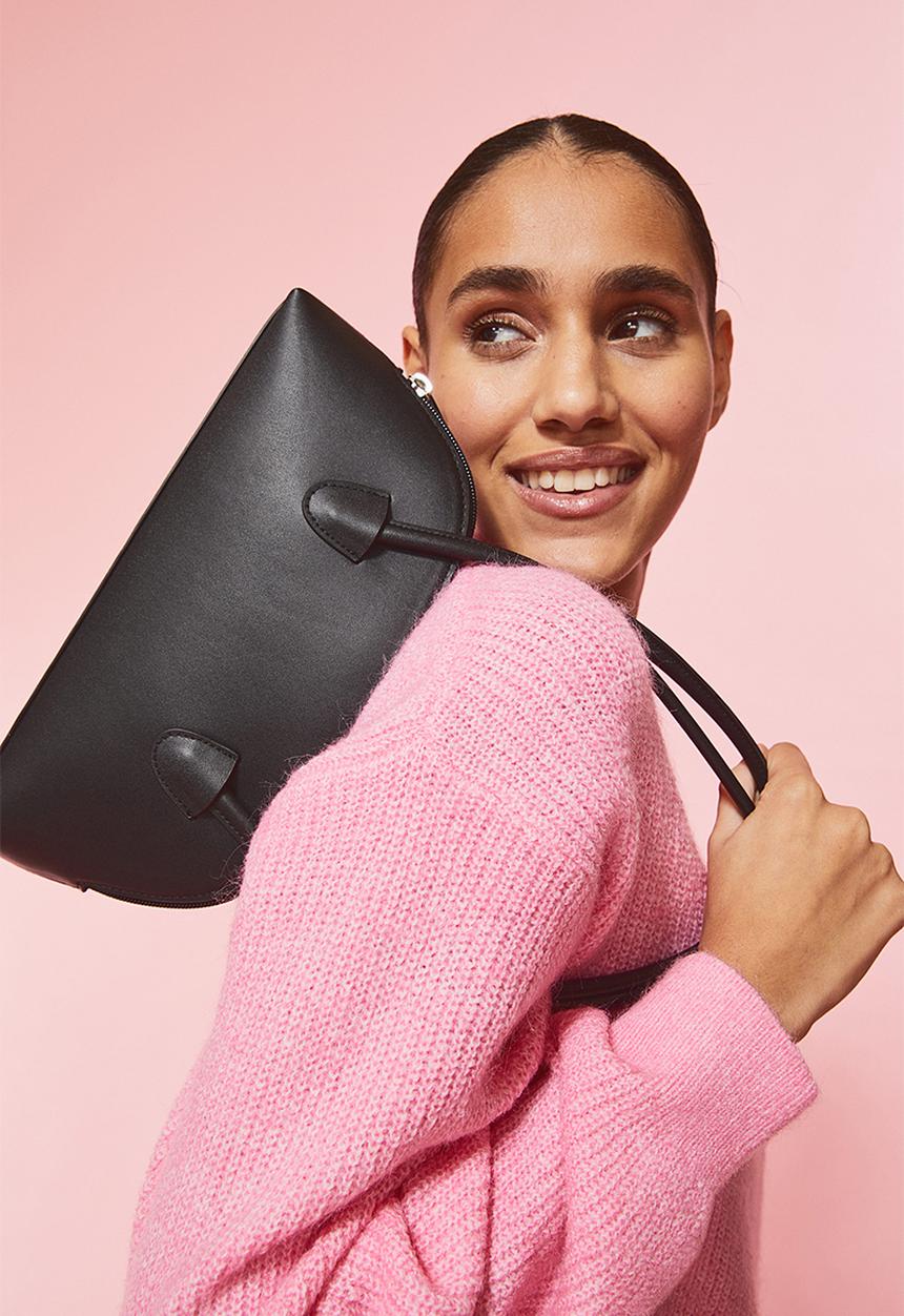 H&M - Small shoulder bag - black