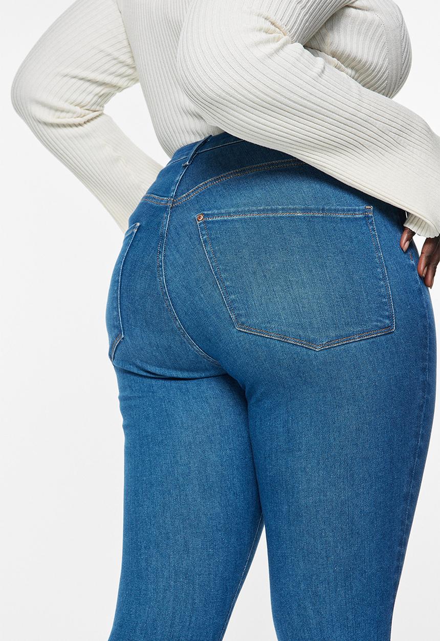 H&M - True to you skinny high jeans - denim blue