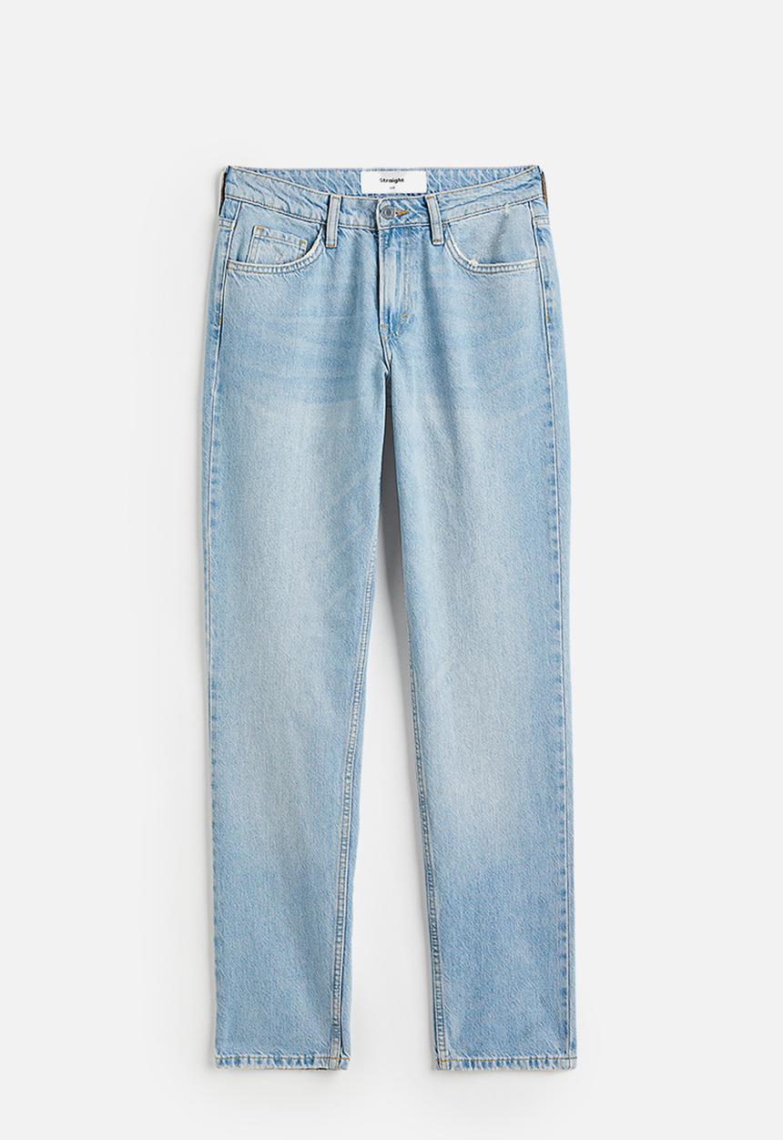 H&M - Straight regular jeans - light denim blue