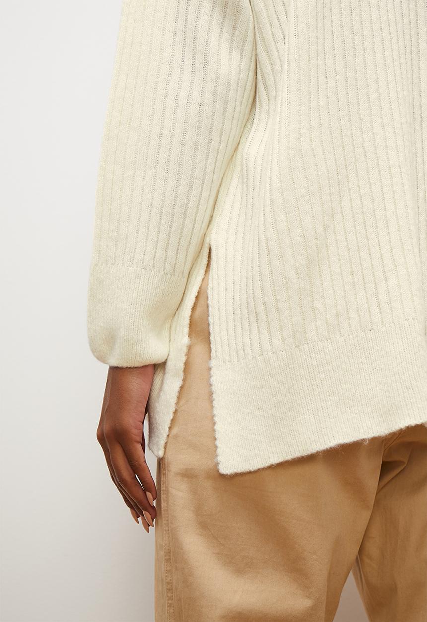 edit - Longer length pullover - ecru