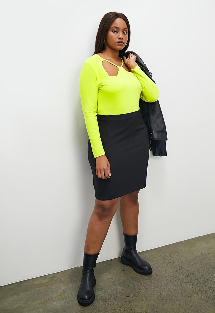 Superbalist - Cutout bodysuit - fragile sprout