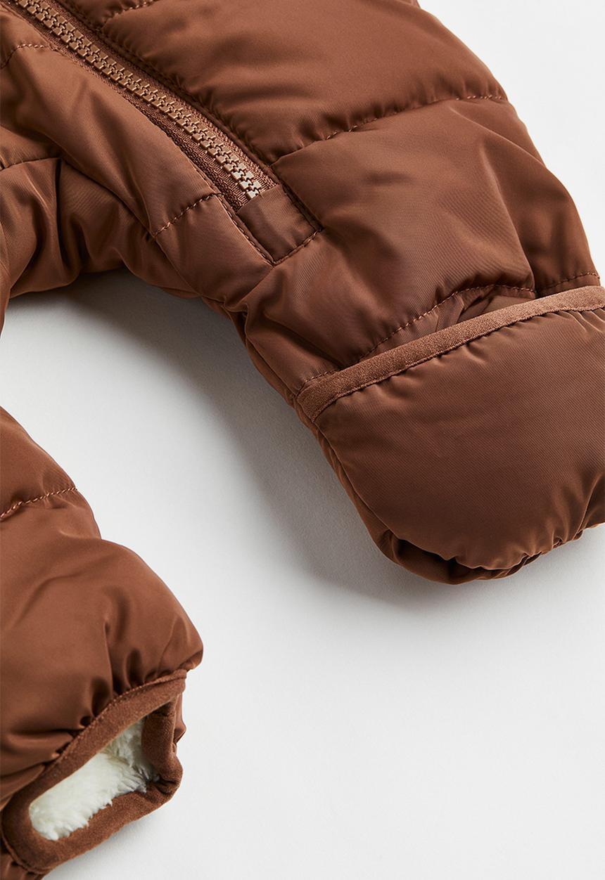 H&M - Padded all-in-one suit - brown