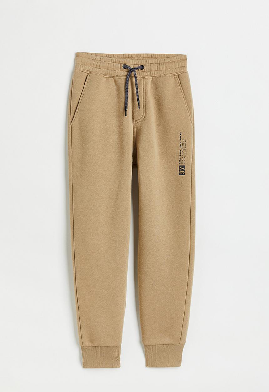H&M - Printed joggers - beige