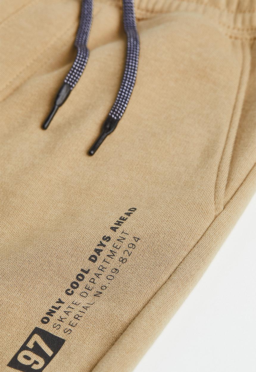 H&M - Printed joggers - beige