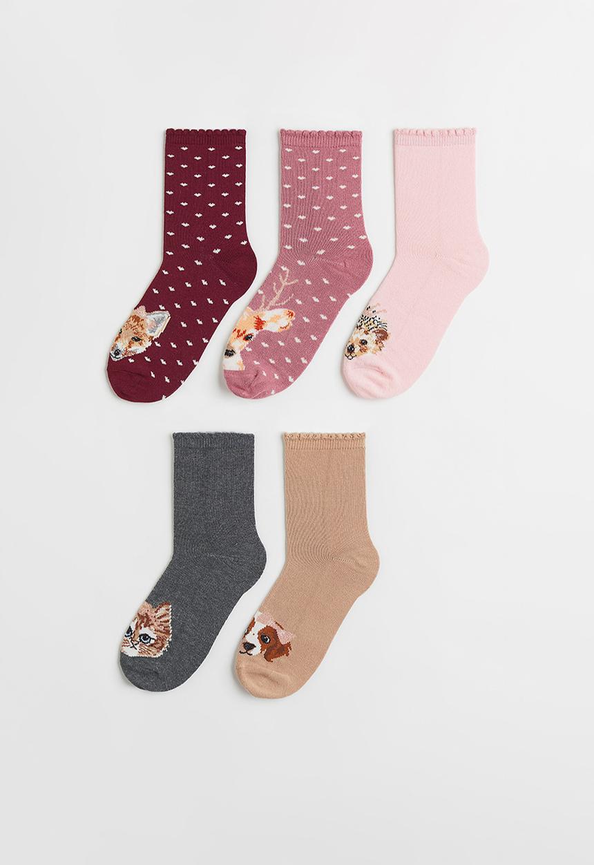 H&M - 5-Pack socks - multi 