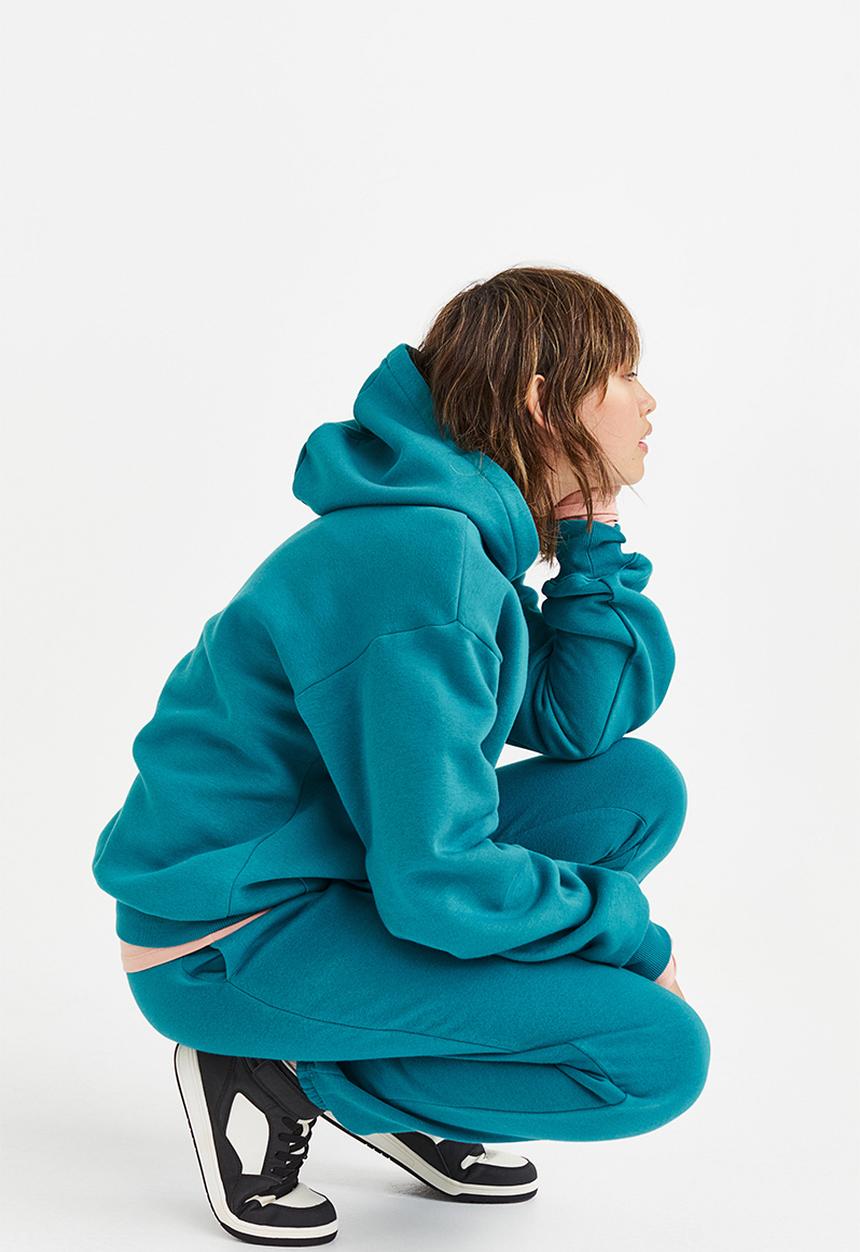 H&M - Joggers - dark turquoise