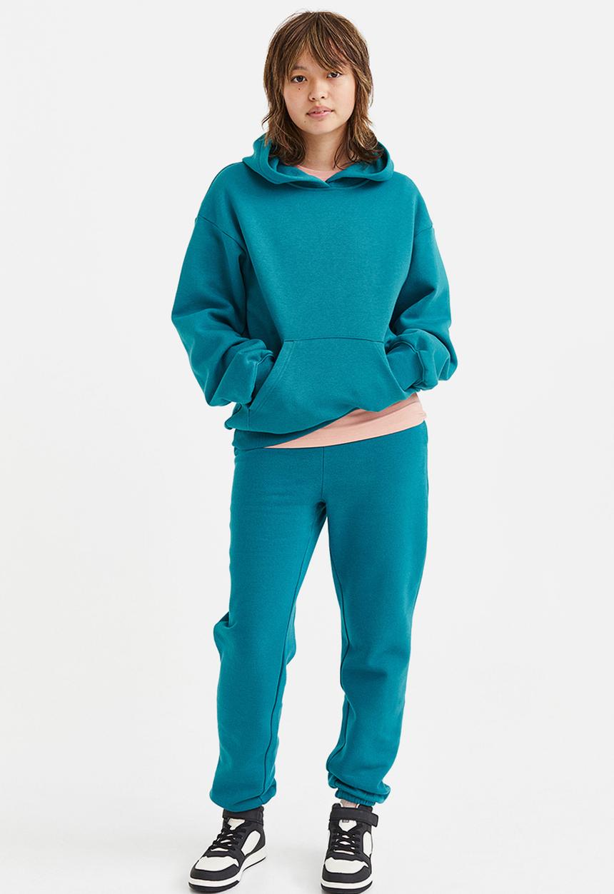 H&M - Joggers - dark turquoise