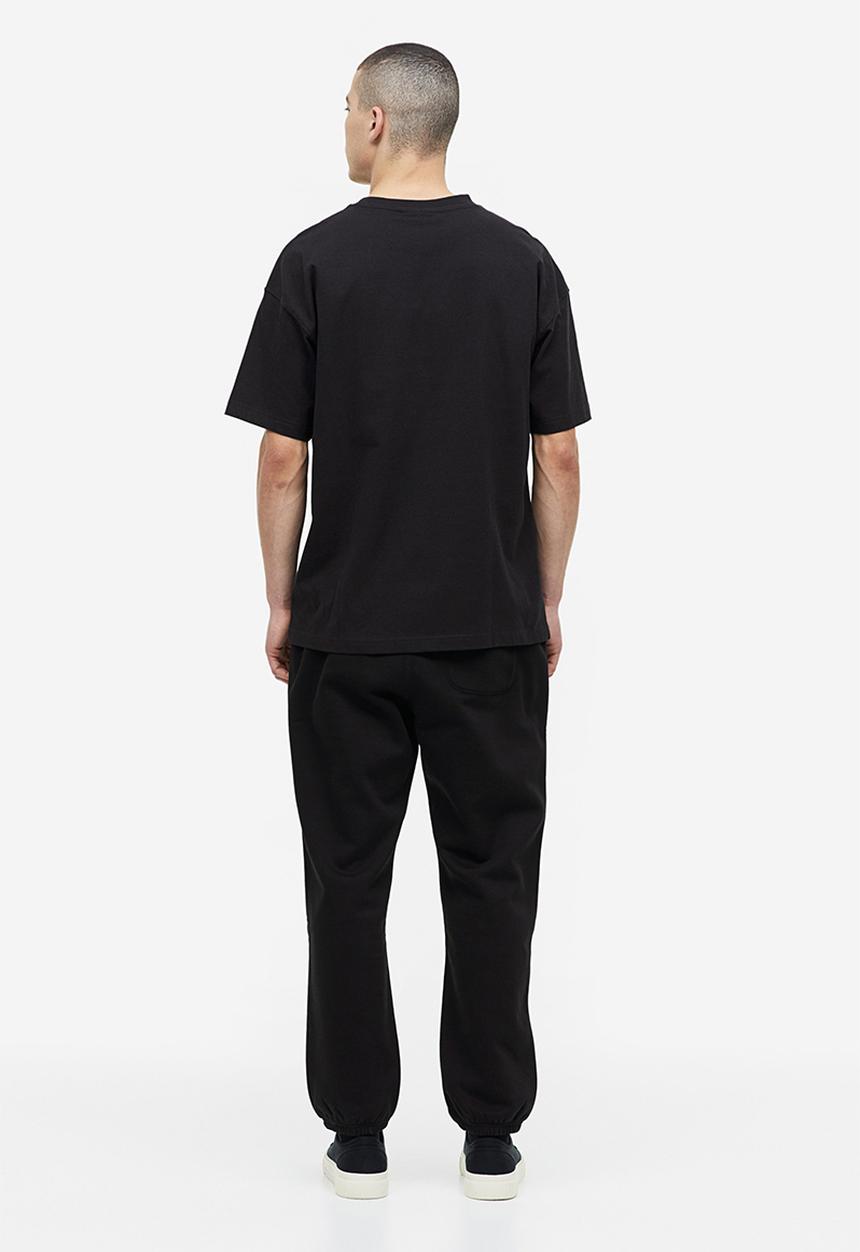 H&M - Relaxed fit sweatpants - black