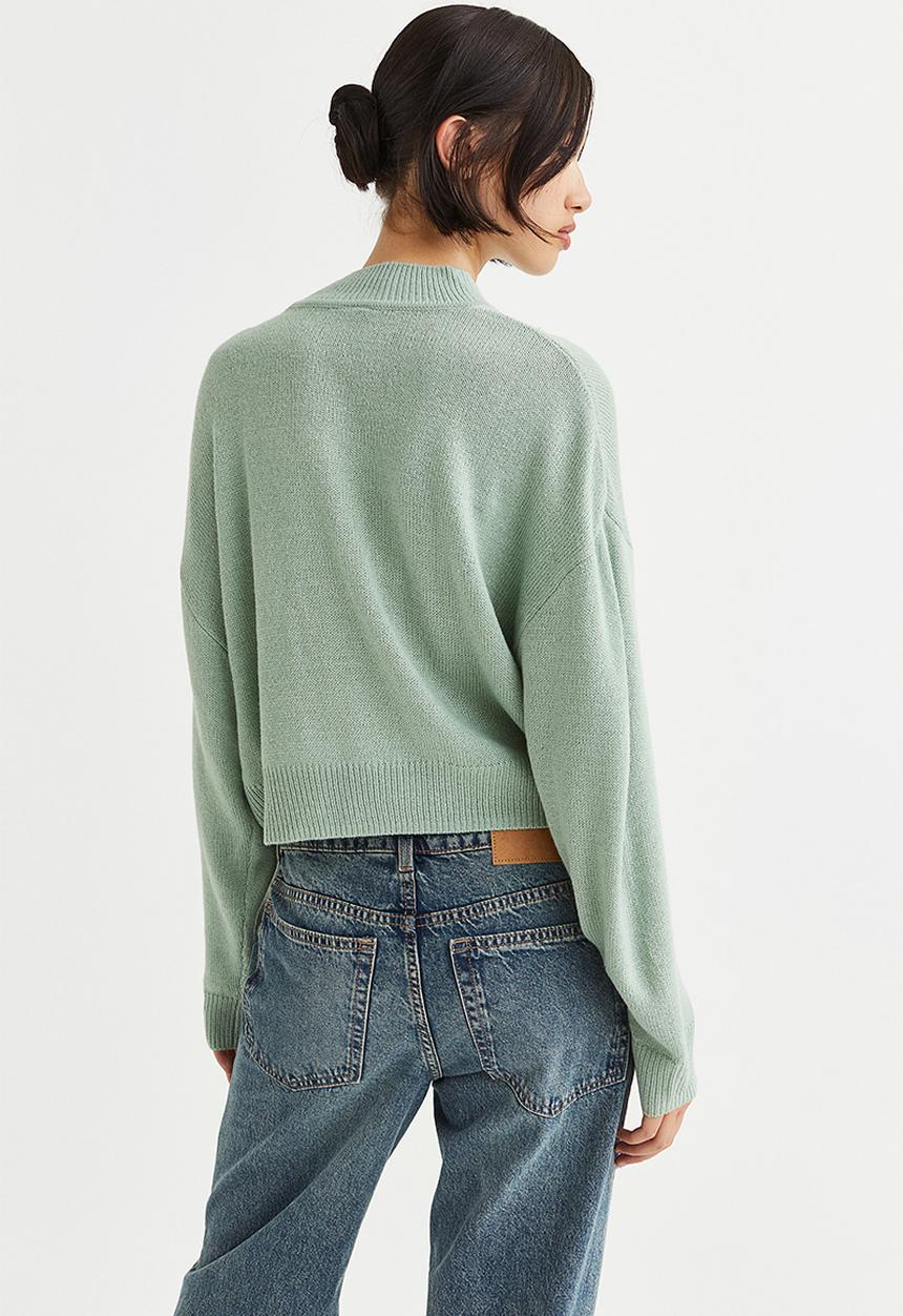 H&M - Jumper - light green