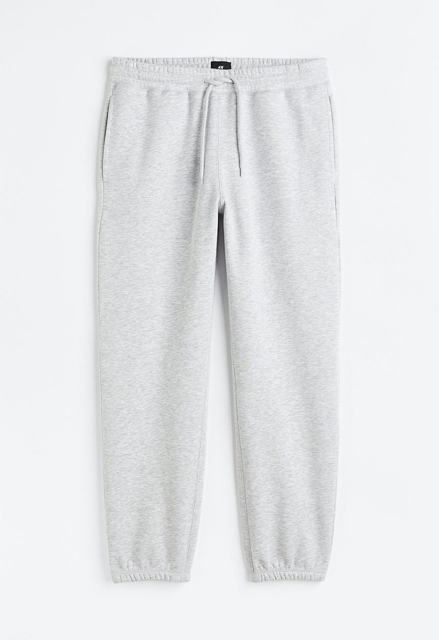 H&M - Relaxed fit sweatpants - grey marl