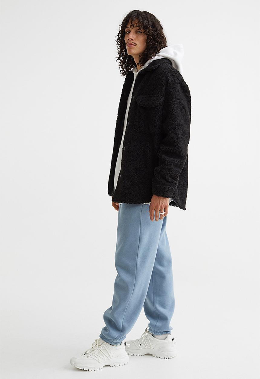 H&M - Relaxed fit sweatpants - blue
