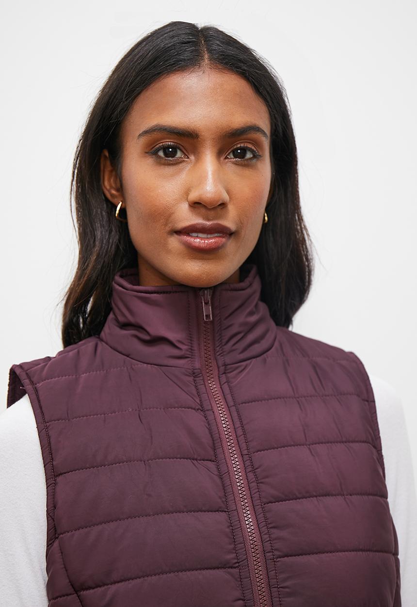 edit - Everyday gilet - wine
