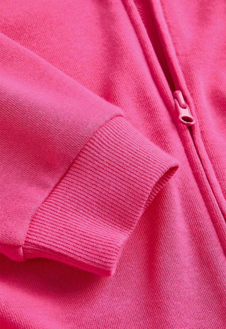 H&M - Oversized zip-through hoodie - cerise