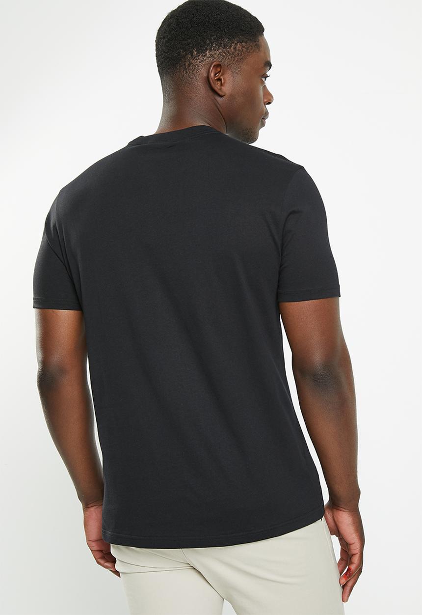 Ben Sherman - Retro tape tee-shirt - black