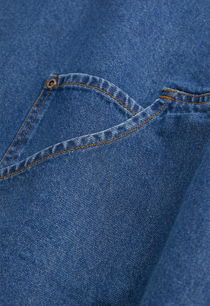 H&M - Denim apron - denim blue