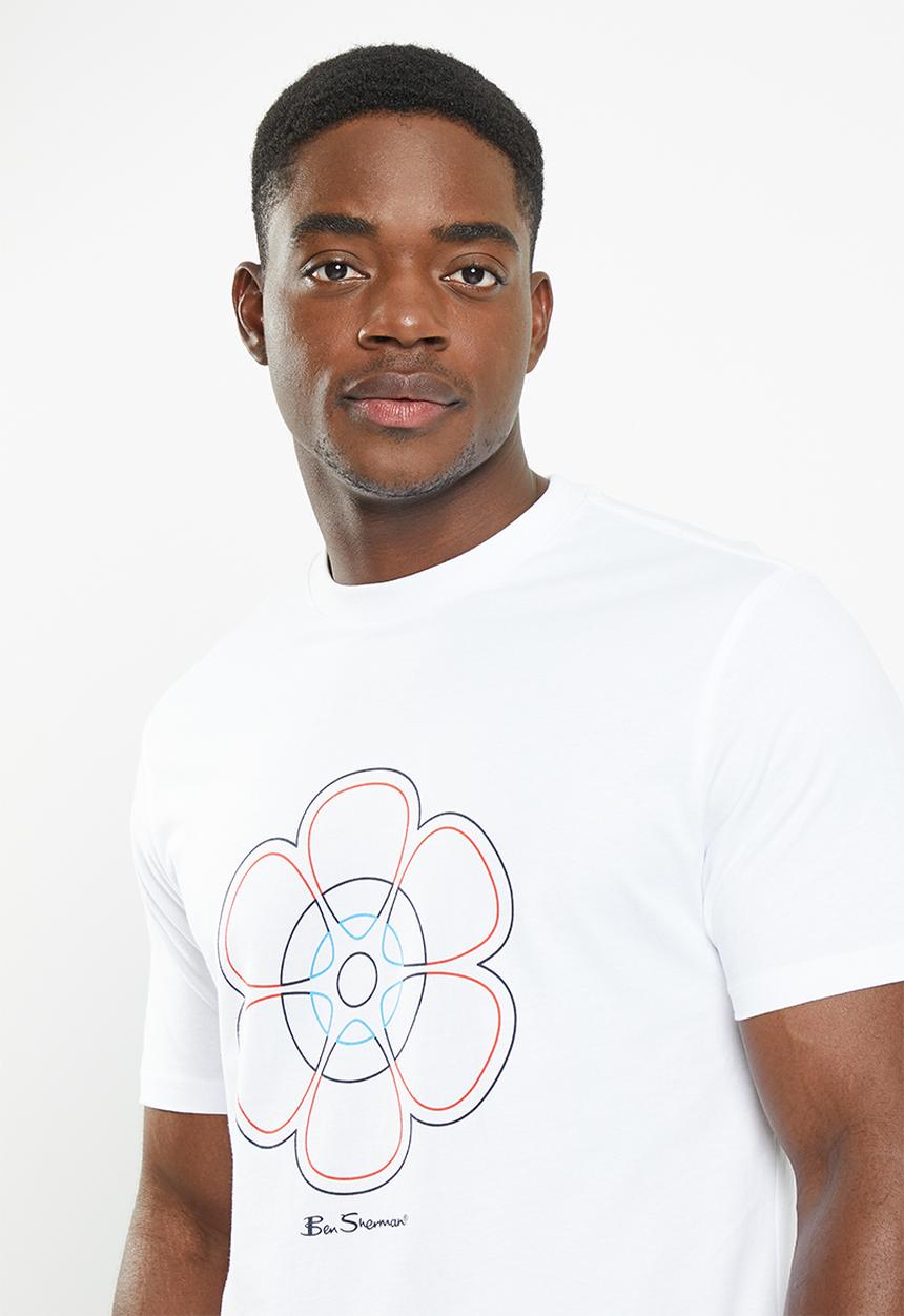 Ben Sherman - 60th anniversary tee-shirt - white