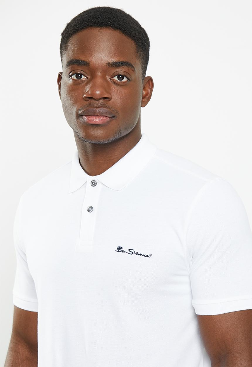 Ben Sherman - BEN ESSENTIAL POLO - WHITE