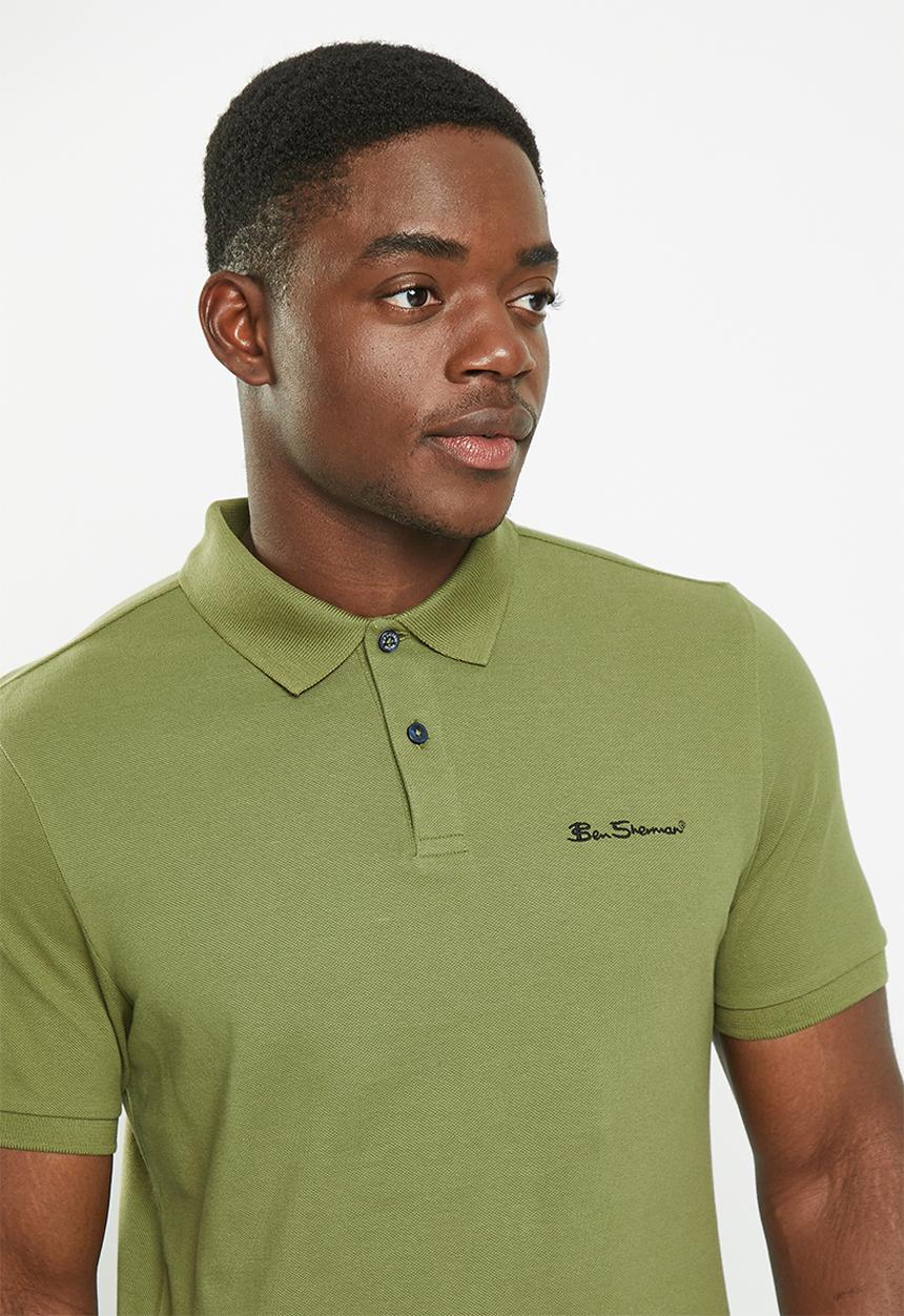 Ben Sherman - Ben polo short sleeve - loden green