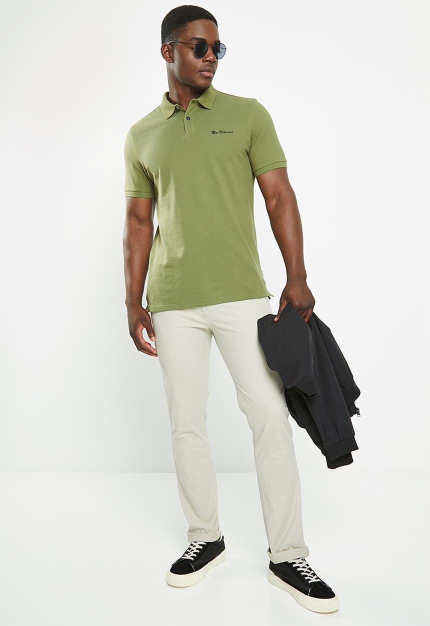 Ben Sherman - Ben polo short sleeve - loden green