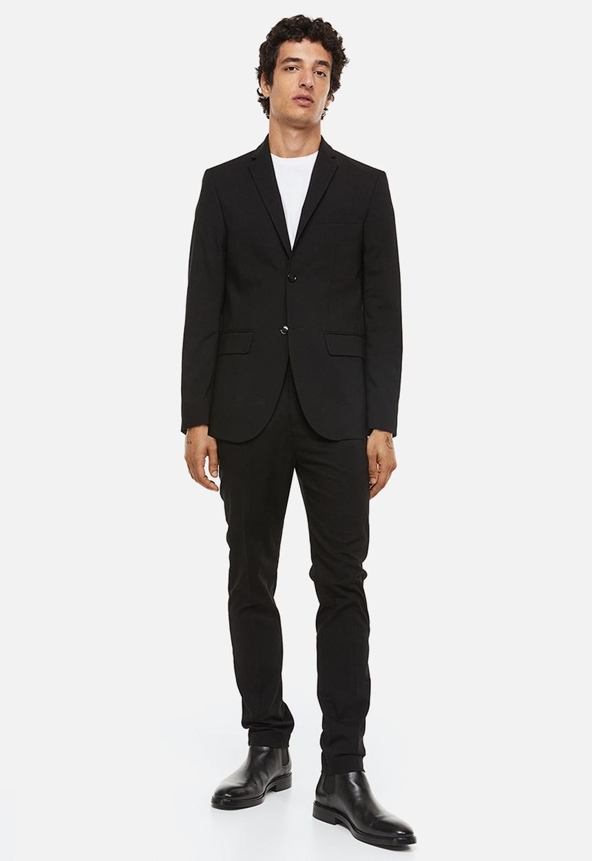 H&M - Jacket slim fit - black
