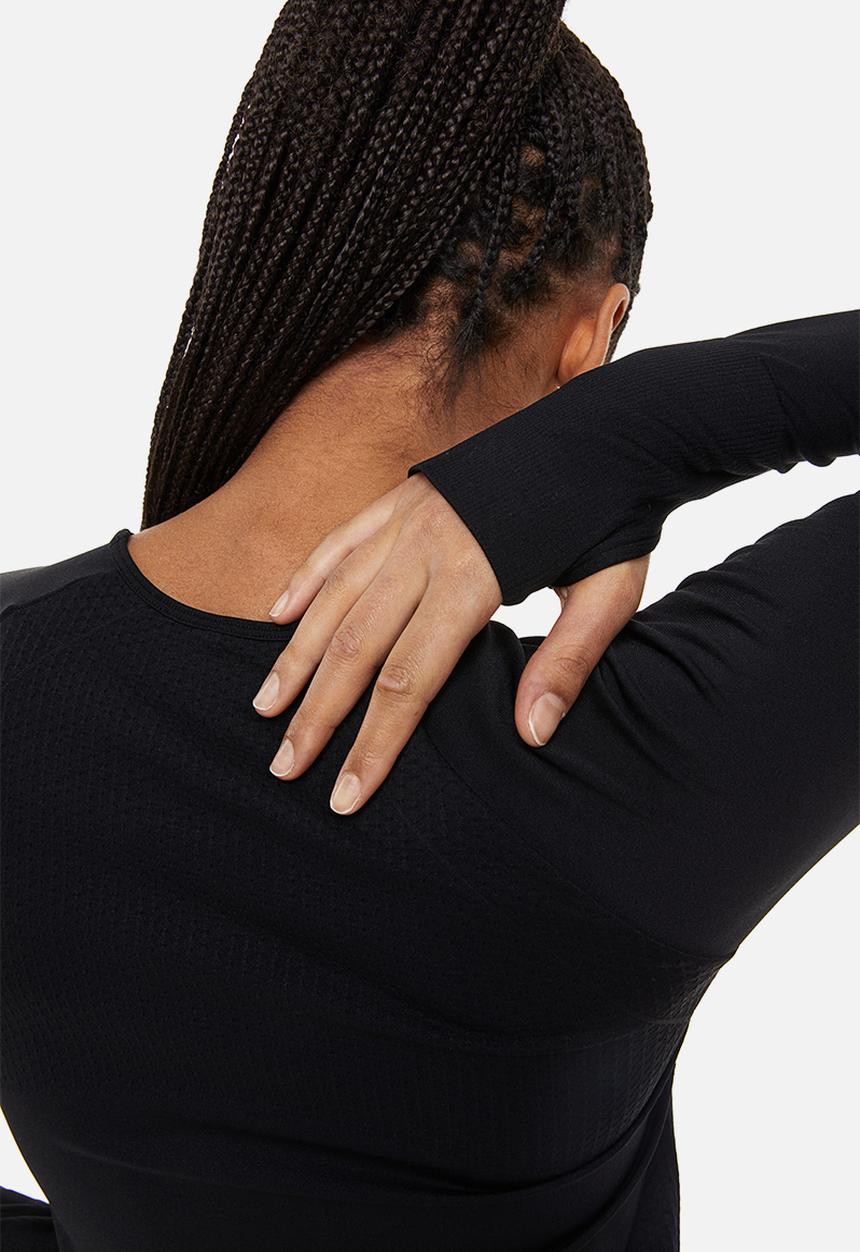 H&M - Drymove™ seamless sports top - black