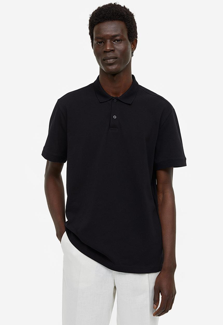 H&M - Essentials no 15: the polo shirt - black