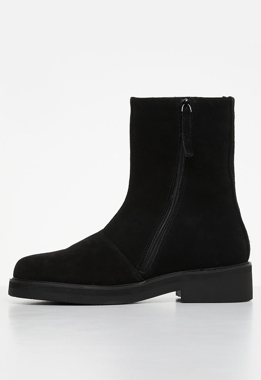 Jonathan D - J nash genuine suede boot - black