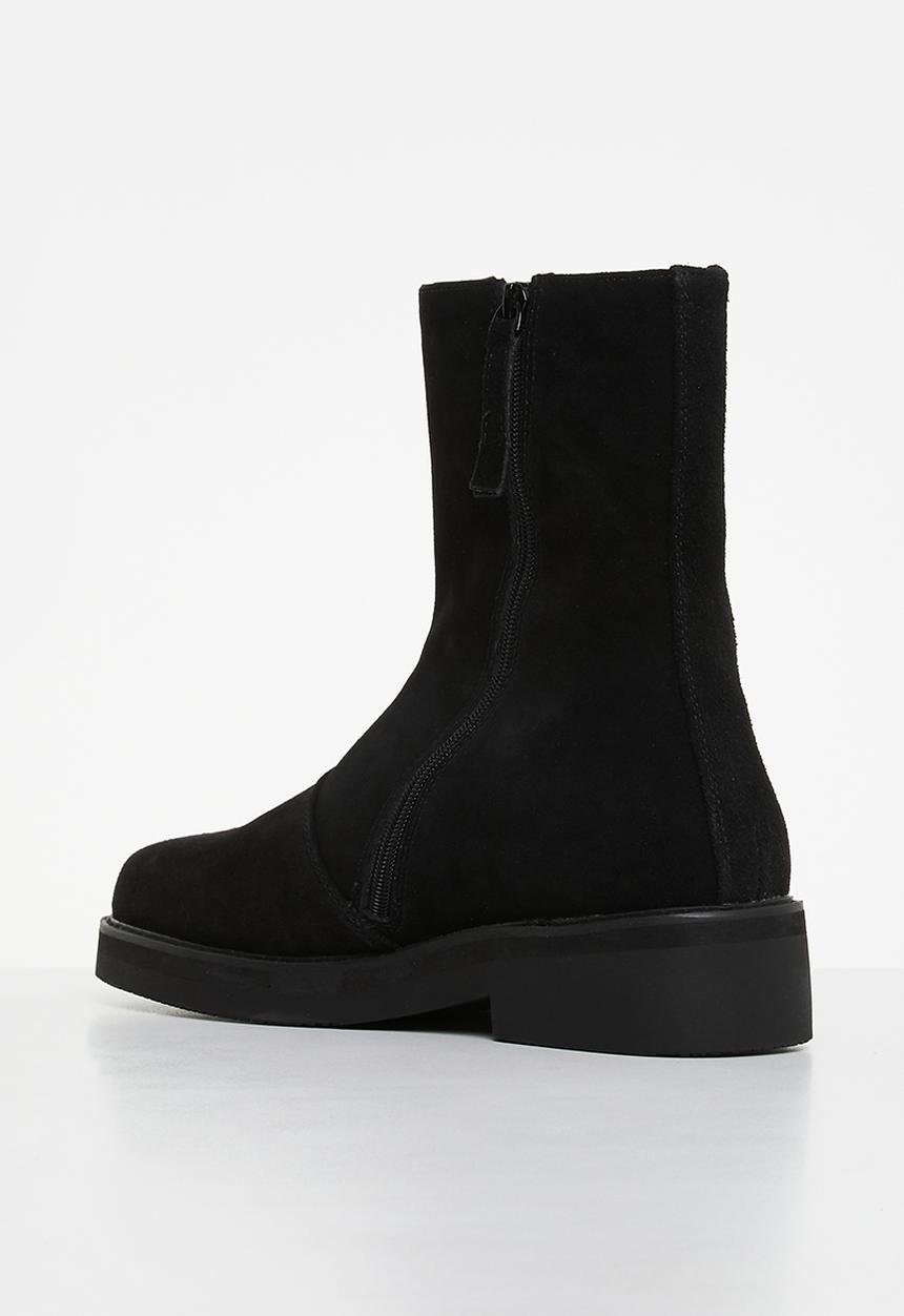 Jonathan D - J nash genuine suede boot - black