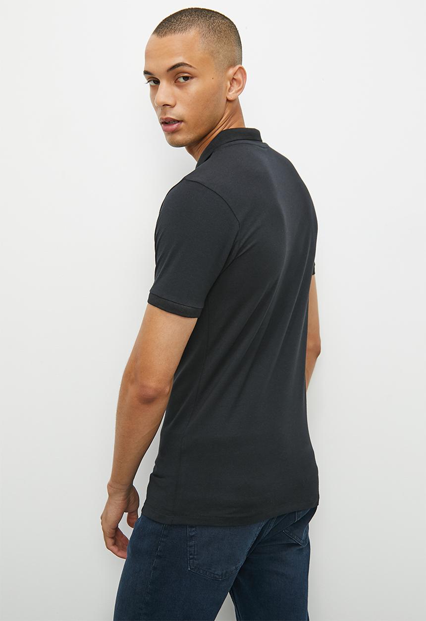 Superbalist - Rico muscle fit golfer - black